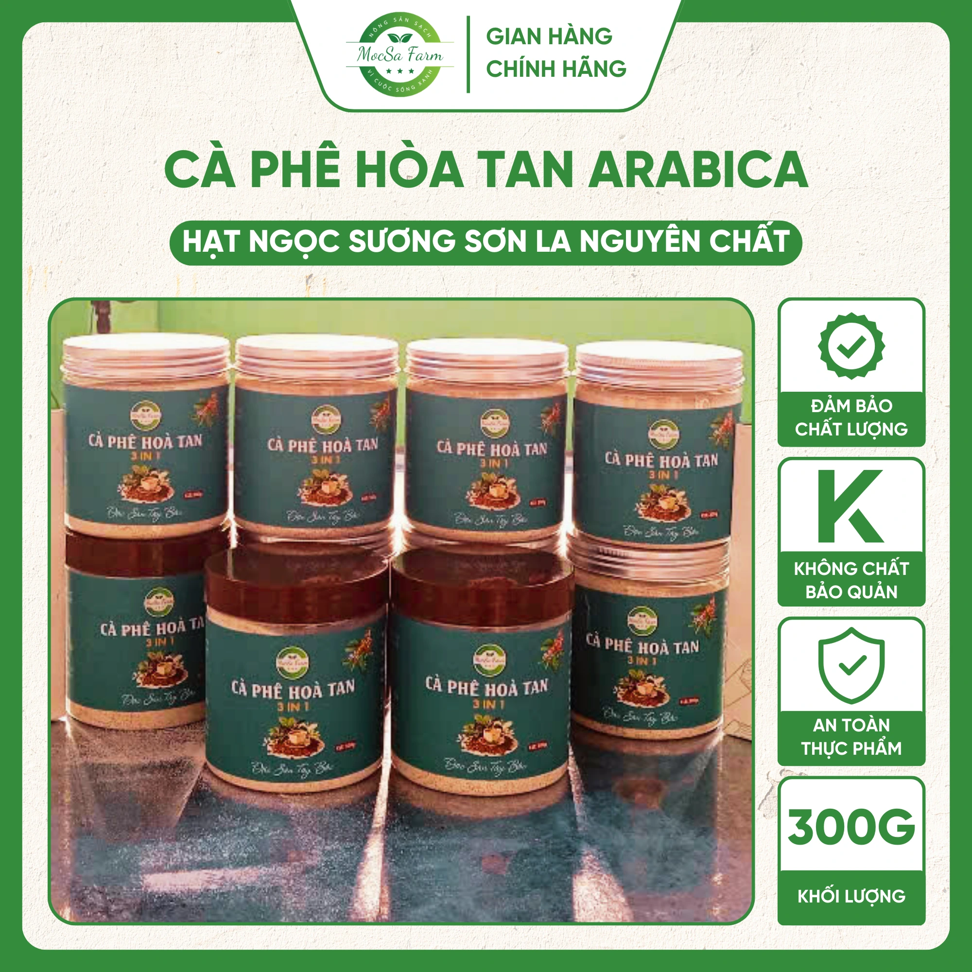 Cà phê hòa tan Arabica